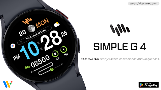 Android application SamWatch Simple G 4 screenshot