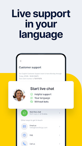 Screenshot of TransferGo: Money Transfer