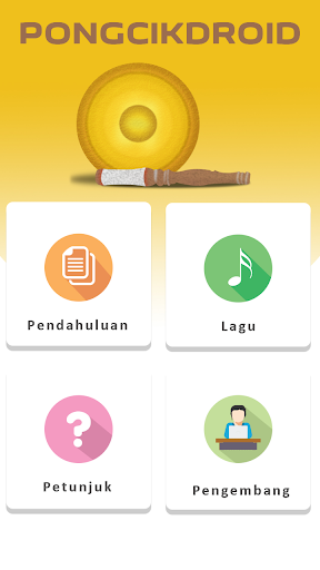Android application Talempong Pacik - PONGCIKDROID screenshort