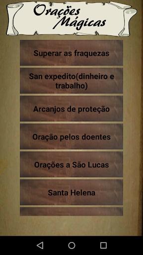 Visualização do aplicativo