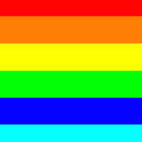 Rainbow card for Children icon