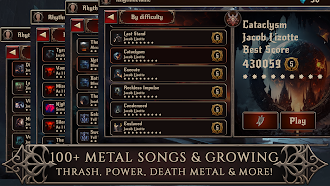 Game screenshot Rhythmetallic: Rock Guitar Tap apk download