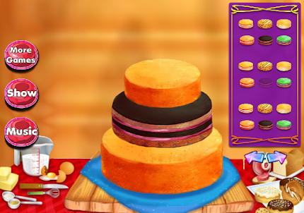 Kuchen dekorieren - Spiele