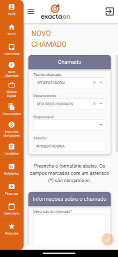 Exactaon Assessoria Contabil Screen 2