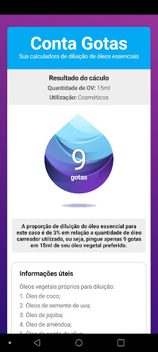 Conta Gotas Screen 3