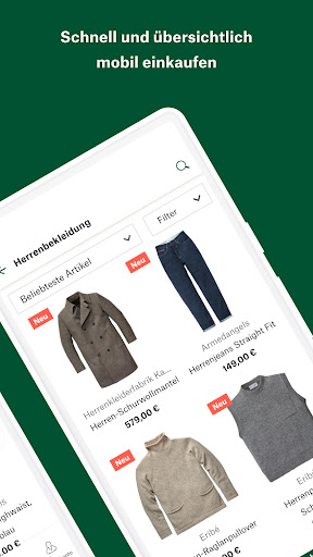 Manufactum Shopping Screen 2