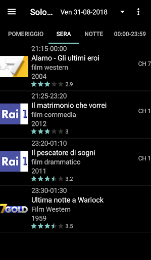 SoloFilm Guida TV Screen 2
