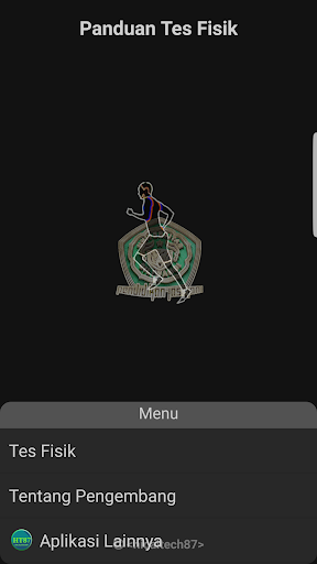 Android application Panduan Tes Fisik Olahraga screenshort