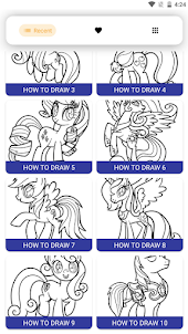 How to draw Little Pony