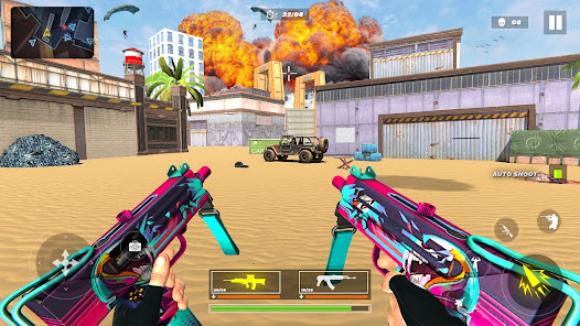 Captura 7 juegos arma disparos en equipo android