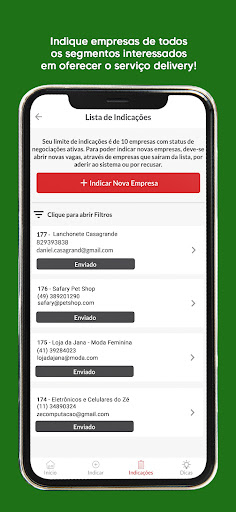 Autônomo - Clube Delivery Screen 2