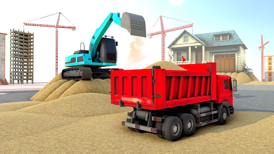 City House Construction Simulator Excavator Games screenshots 17