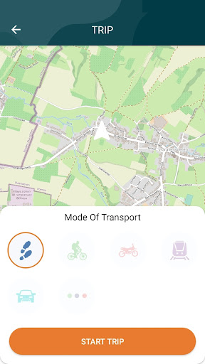 Android application Route2school screenshort