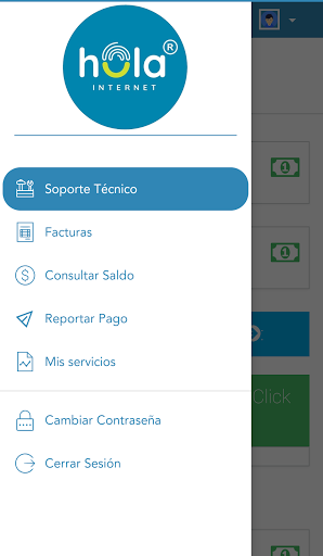 Android application Hola Internet screenshort