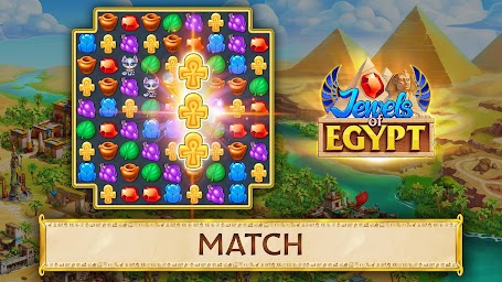 Jewels of Egypt・Match 3 Puzzle