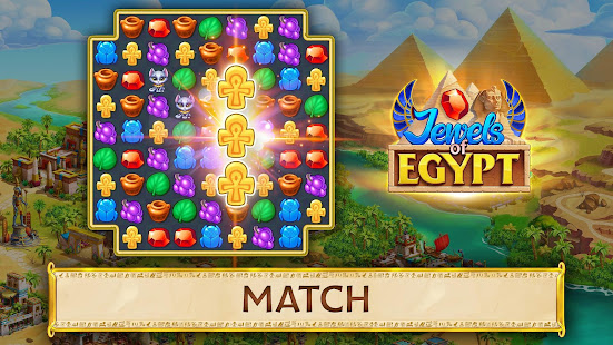 Jewels of Egyptu30fbMatch 3 Puzzle 1.21.2100 screenshots 9