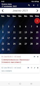 Calendário Brasileiro 2023