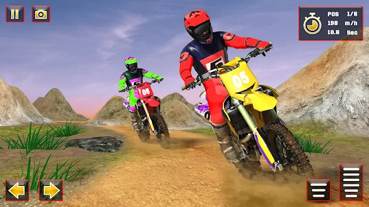 Dirt Bike Moto Cross Race Game