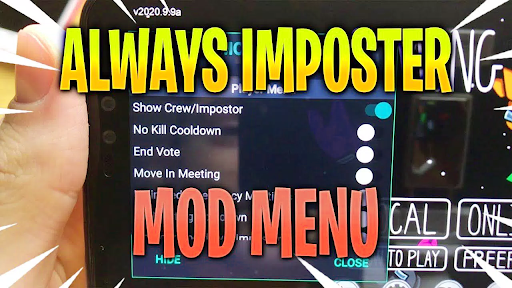 Skins Among Us Mod Menu Guide Screen 2