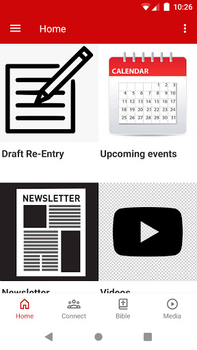 Android application Zion Baptist Church Columbia screenshort