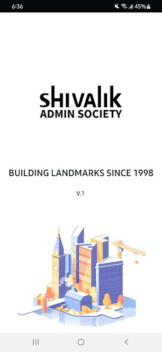 Android application Admin Shivalik Society screenshort