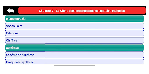 Révision Géographie Première Screen 3