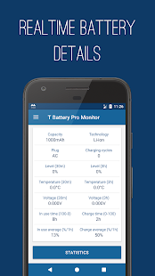 T Battery Pro Monitor Screenshot