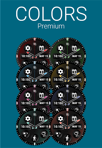 Android application Spin Watch Face (by HuskyDEV) screenshort