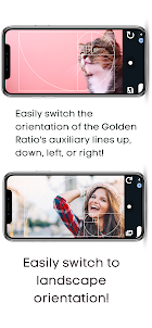 Golden Ratio Camera. 1.618 app