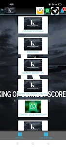King of correct scores