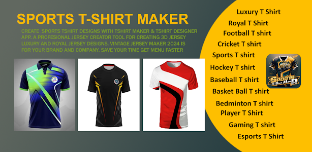 Sports T-shirt Maker &Designer Unknown