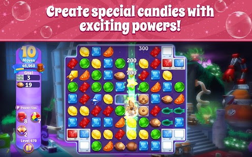 Wonka's World of Candy Match 3 Screenshot