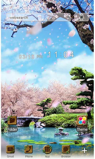 Android application ZEN Four Gardens Wallpaper screenshort