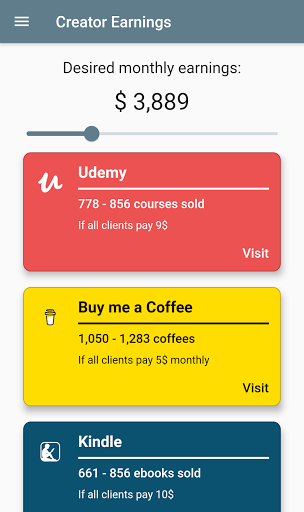 Creator Earnings Screen 2