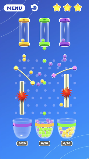 Rubber Bouncy Color Balls Screen 3