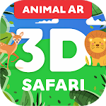 Animal AR 3D Safari Flash Card