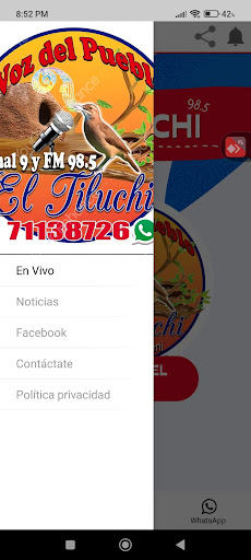Radio FM El Tiluchi 98.5 Screen 2