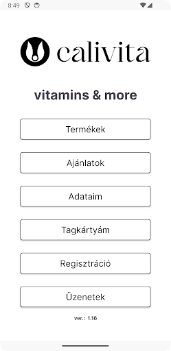 Android application Vitamins & More screenshort
