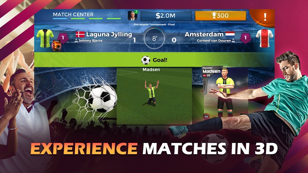 Super Arcade Football MOD APK v1.011 (Unlocked) - Jojoy