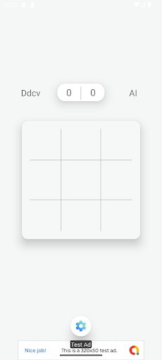 TicTacToe Screen 3