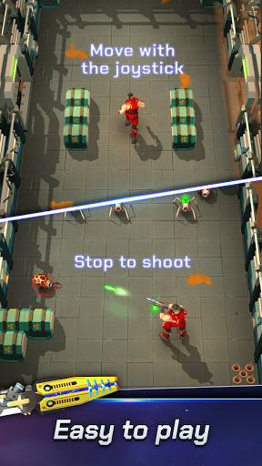 Spacero: Shooter, Sci-Fi Hero  screenshots 1
