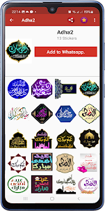 Eid Al-Adha Wishes Stickers