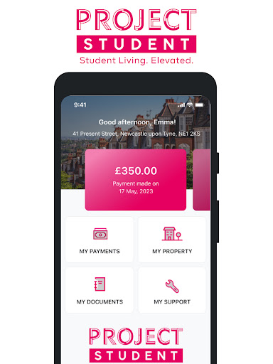 Android application Project Student screenshort