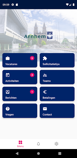 Android application Arnhem Werkt screenshort