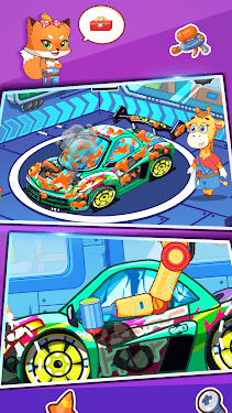 #1. Repair The Future Racing Car (Android) By: Star Q Baby