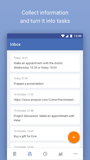 Biario: assistant and coach Screen 2