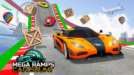 Android application Ultimate Car Stunt Car Driving screenshort