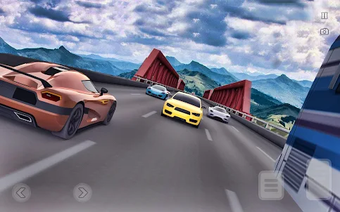슈퍼 고속도로 교통 레이서 3D