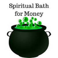 Spiritual bath for money