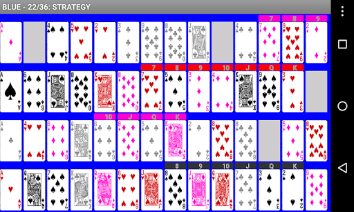 Android application Blue screenshort